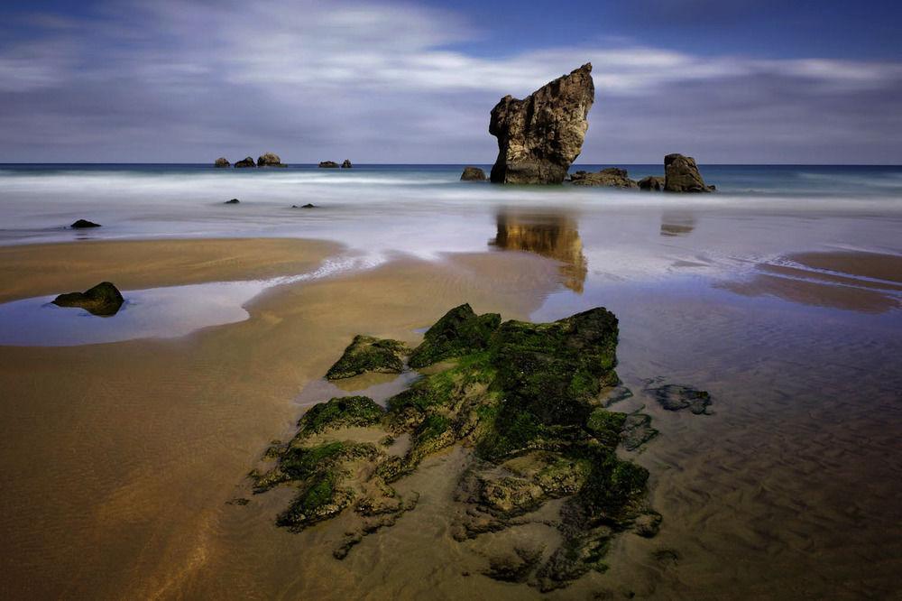 Apartamentos La Balandra De Muros Muros De Nalon Luaran gambar